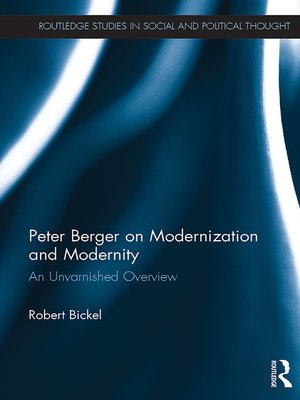 cover image of Peter Berger on Modernization and Modernity